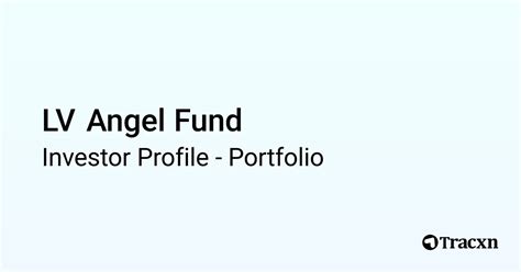 lv angel|LV Angel Fund .